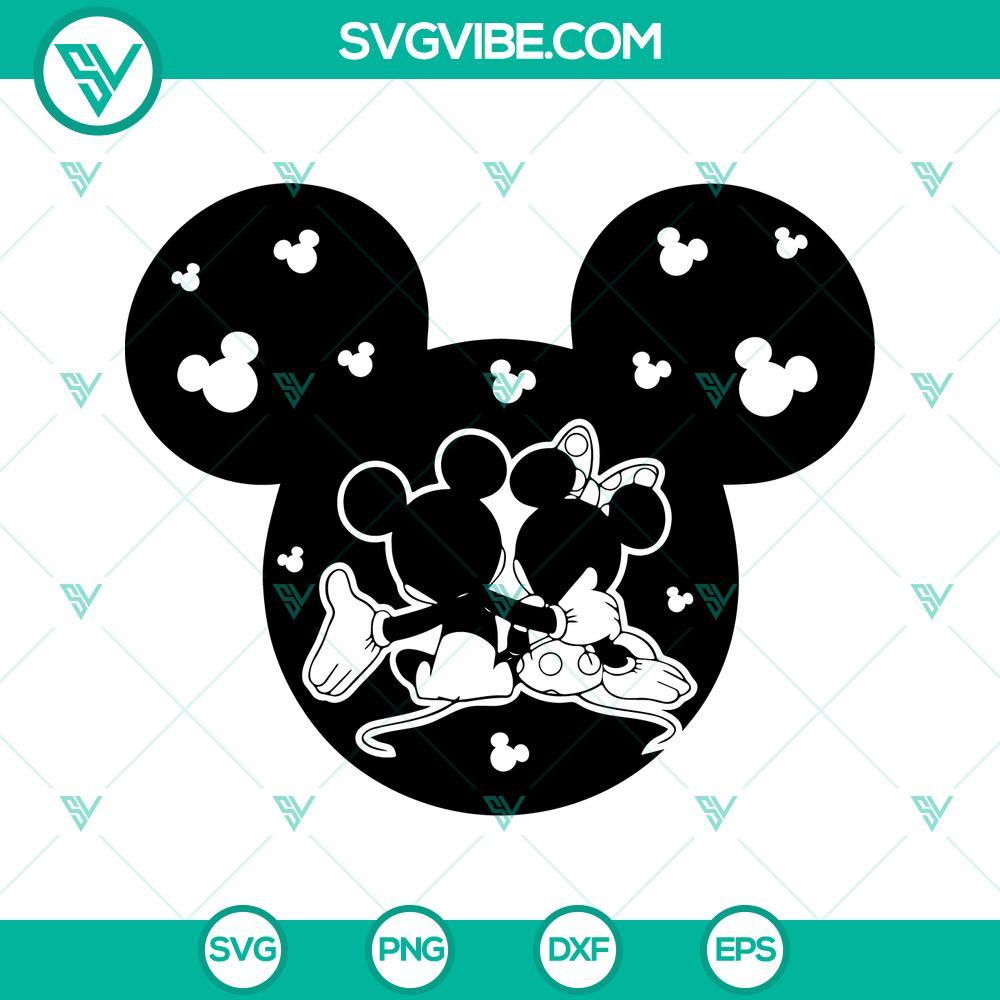 disney mouse head couple svg mickey and minnie love svg png dxf eps cricut 7 mockup