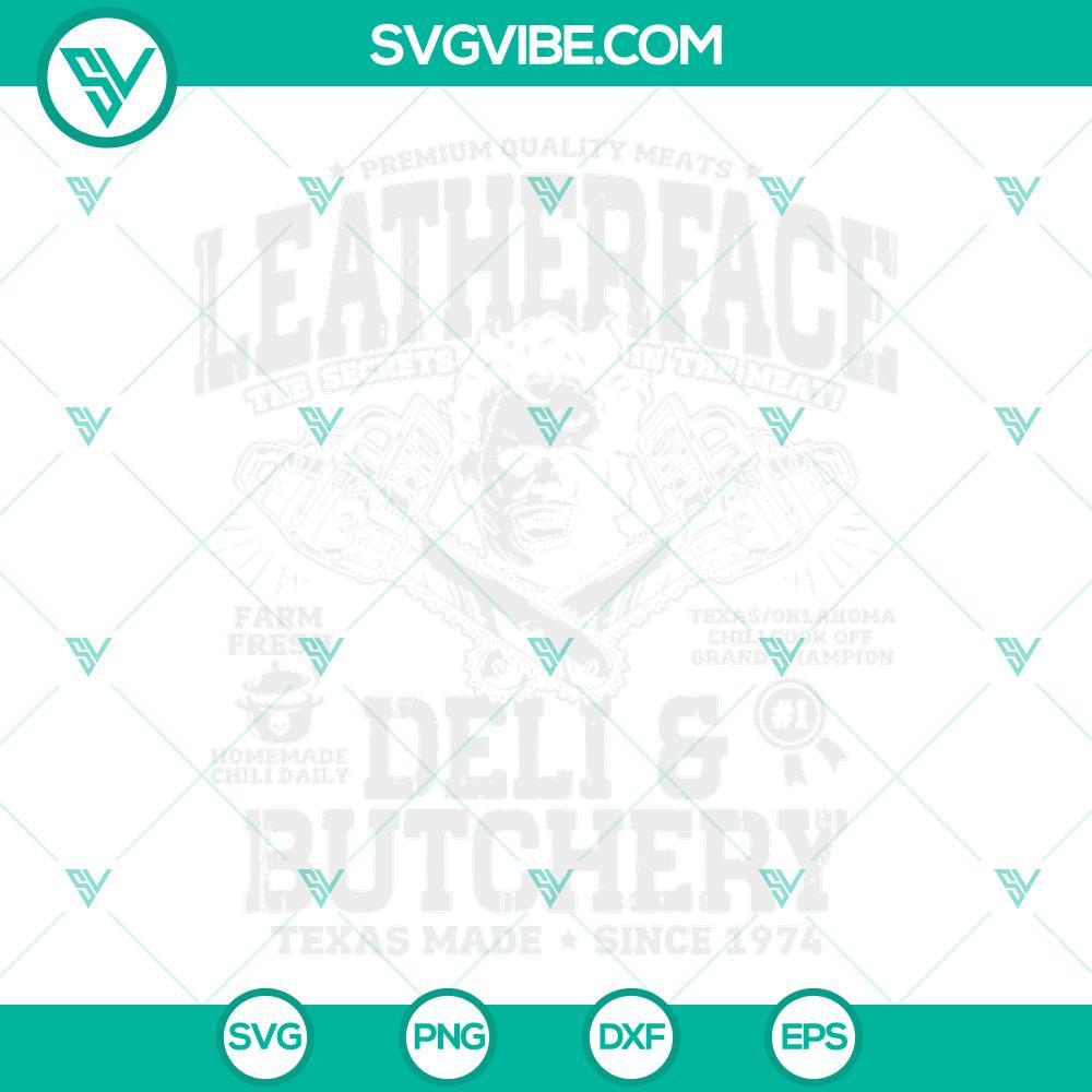 leatherface deli and butchery svg the texas chain saw massacre 1974 svg horror svg halloween svg png dxf eps 1 mockup