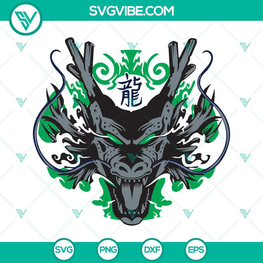 shenron dragon ball svg goku and dragon ball svg png dxf eps cricut 3 mockup