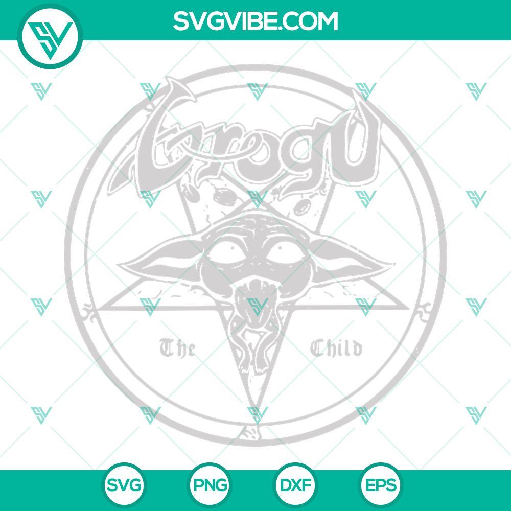 grogu the child in league with satan svg baby yoda svg funny star wars svg png dxf eps cricut 8 mockup