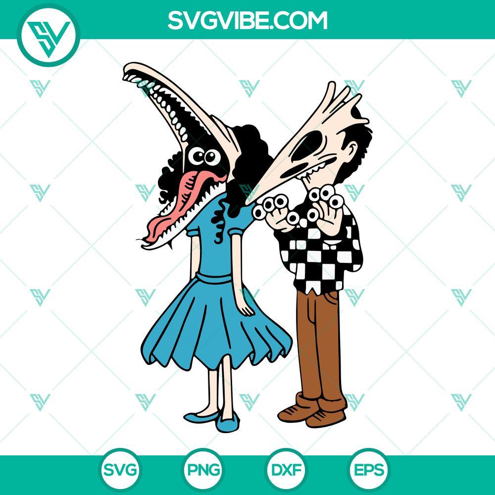 beetlejuice svg lydia deetz svg never trust the living svg halloween svg png dxf eps cutting files 10 mockup