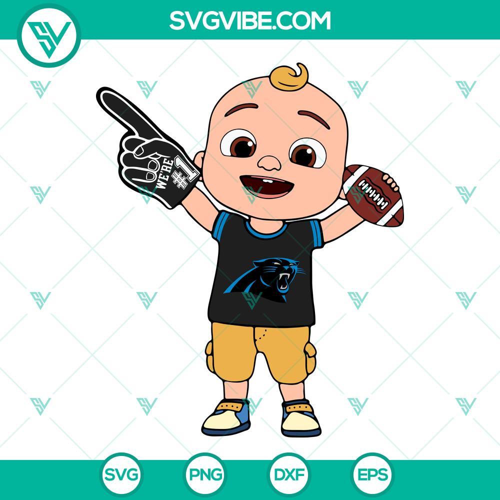 baby jj cocomelon carolina panthers svg png dxf eps cricut 4 mockup