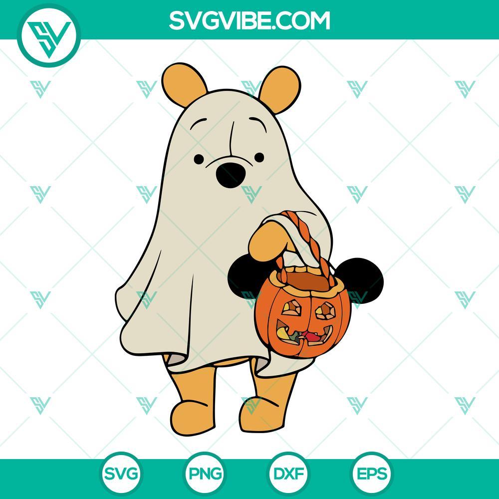 winnie pooh halloween svg pooh spooky season svg halloween pooh pumpkin svg 6 mockup