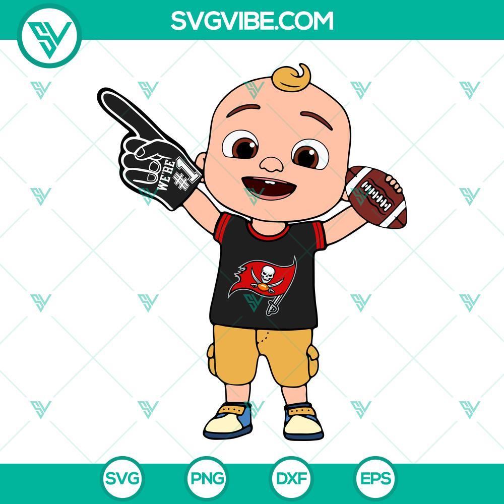 baby jj cocomelon tampa bay buccaneers svg png dxf eps cricut 9 mockup