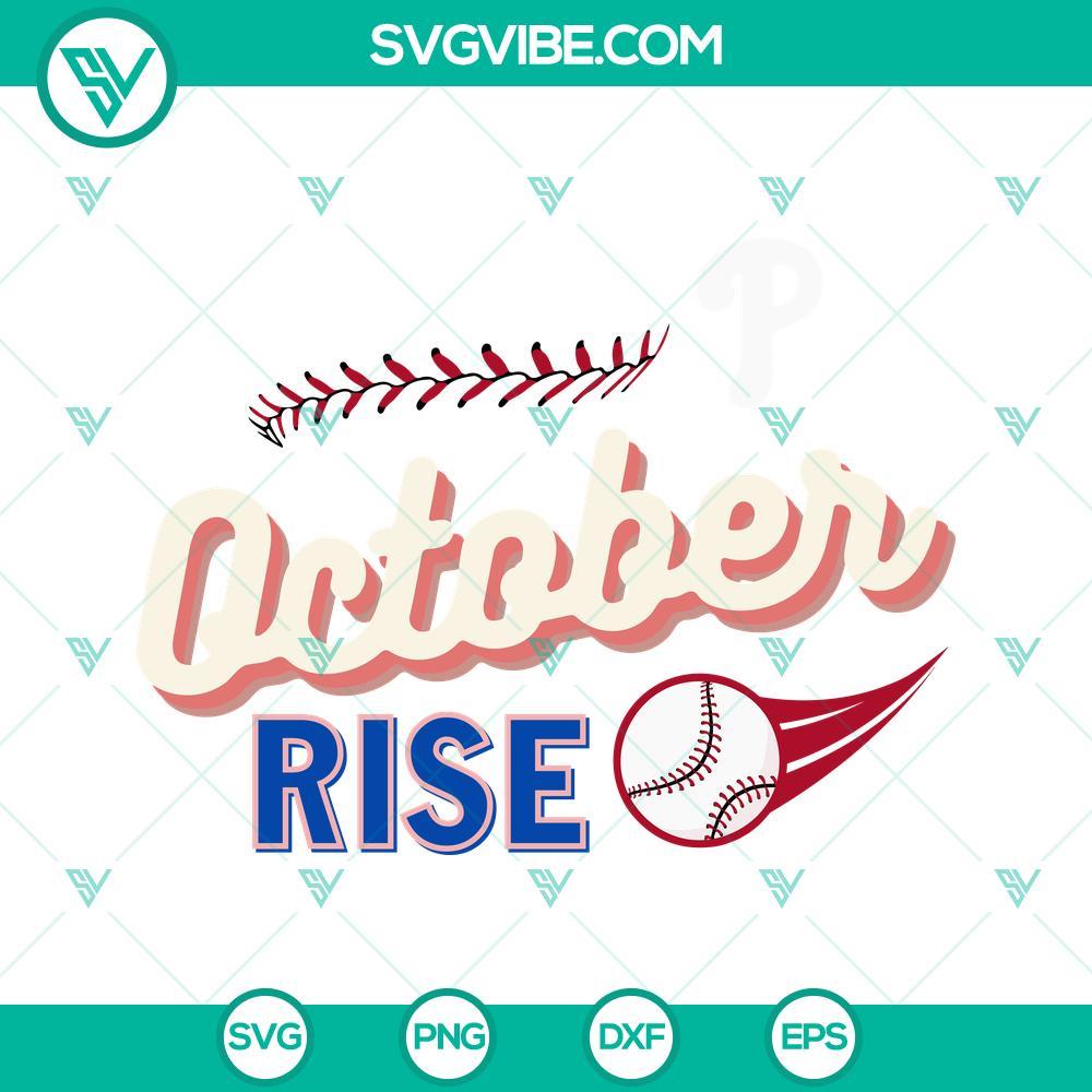 phillies red take october bundle svg philadelphia phillies world series svg eps dxf png 4 mockup