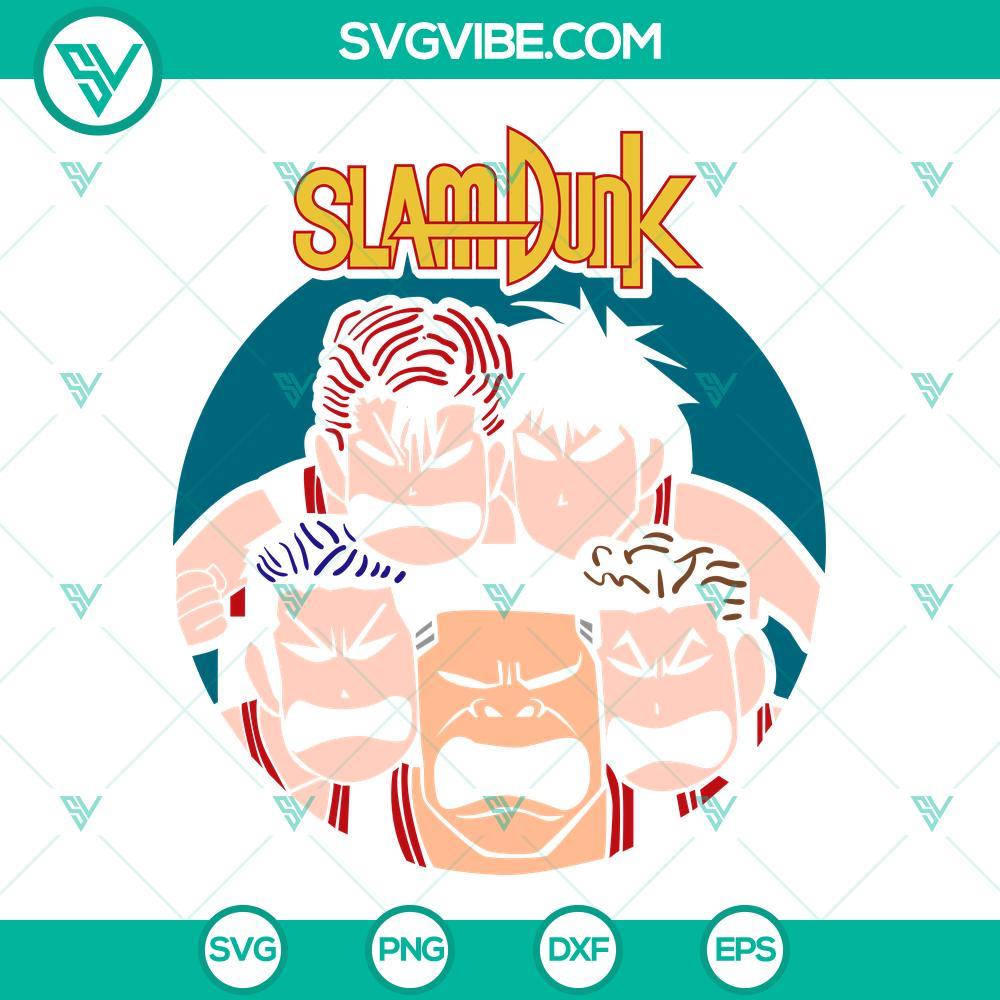 slamdunk svg the first slam dunk anime svg png dxf eps 3 mockup