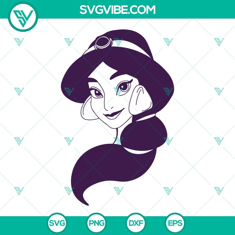 jazmin disney svg jasmine aladdin svg png dxf eps cricut 5 mockup