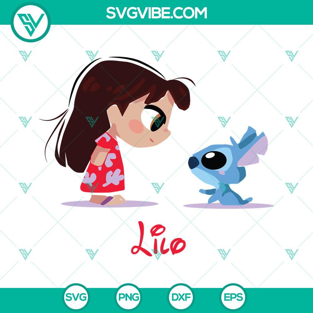 lilo and stitch chibi svg stitch disney svg png dxf eps cricut 2 mockup