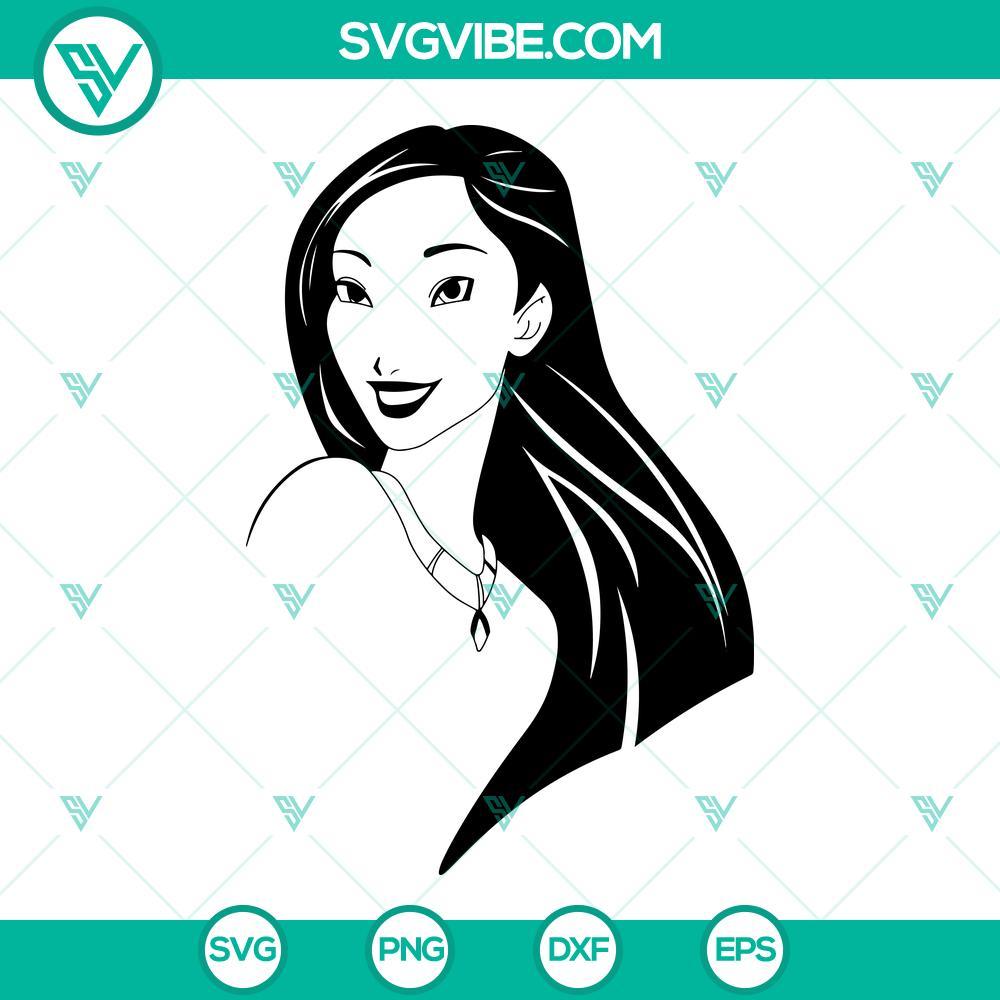 pocahontas disney svg disney princess svg png dxf eps cricut 2 mockup