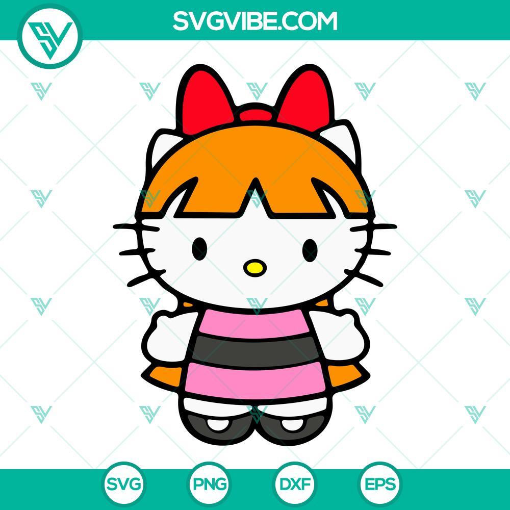 hello kitty the powerpuff girls svg bundle blossom svg bubbles svg buttercup svg 6 mockup