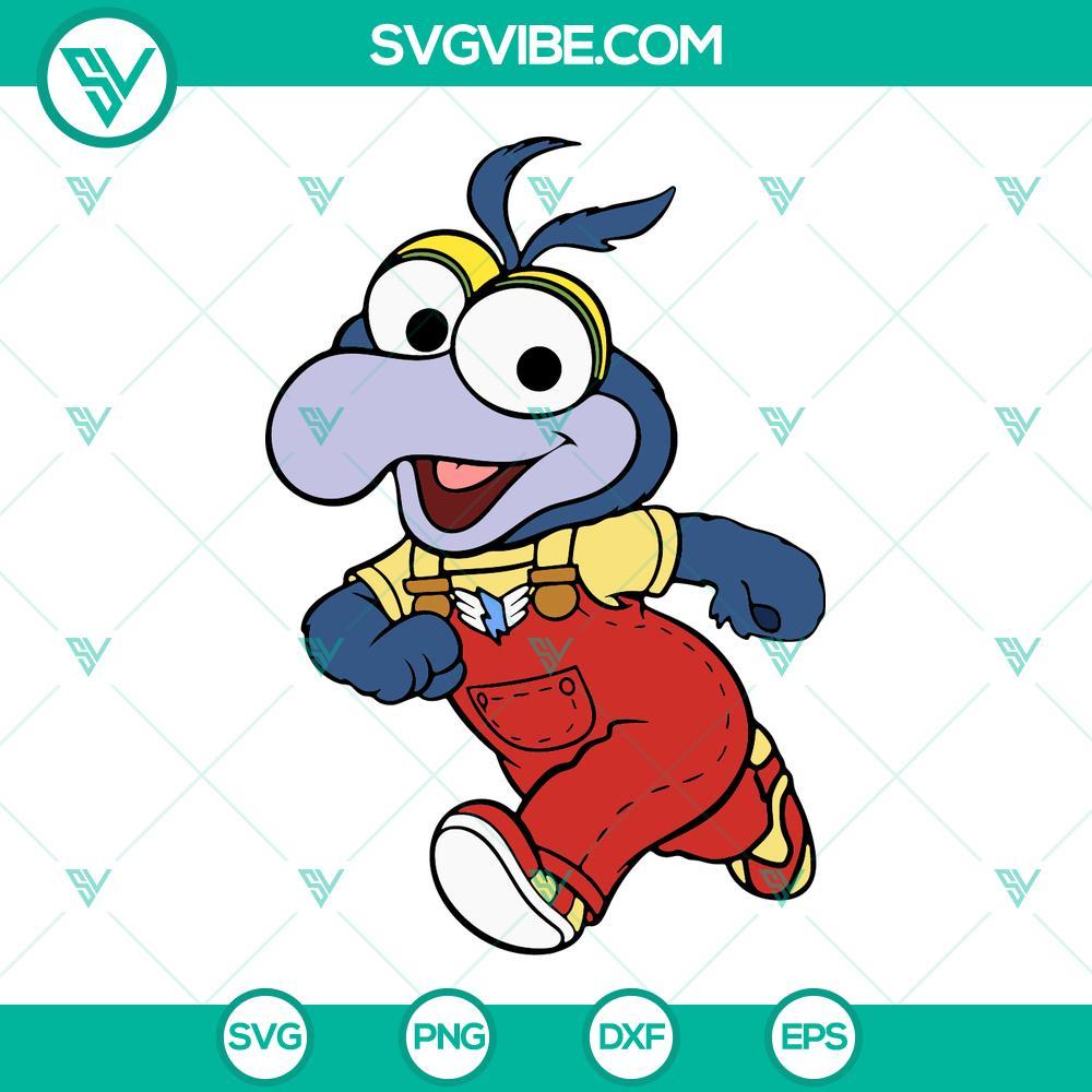 baby gonzo muppet svg muppet babies svg disney cartoon svg png dxf eps files 7 mockup