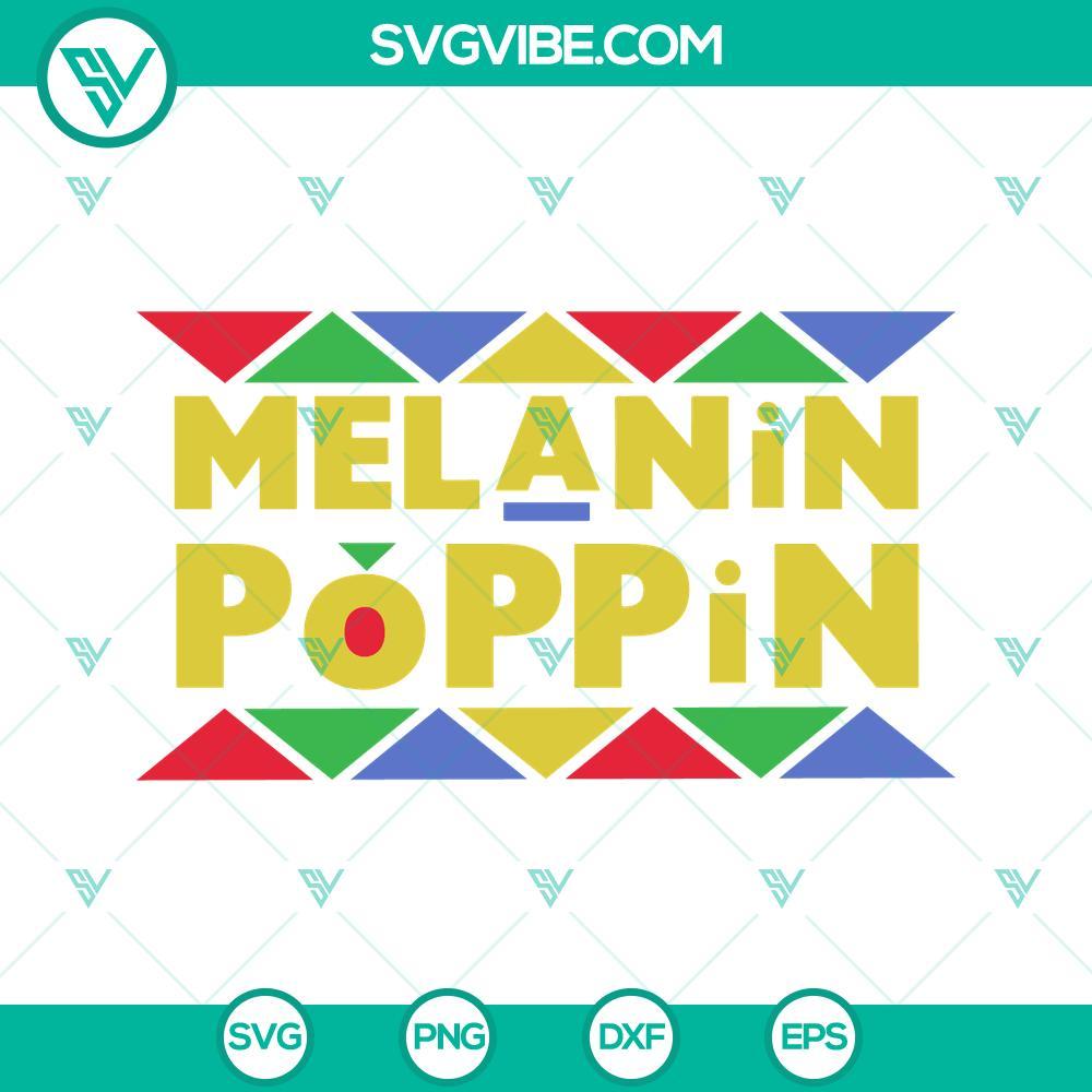 melanin poppin svg african svg black lives matter svg black history svg png dxf eps 5 mockup