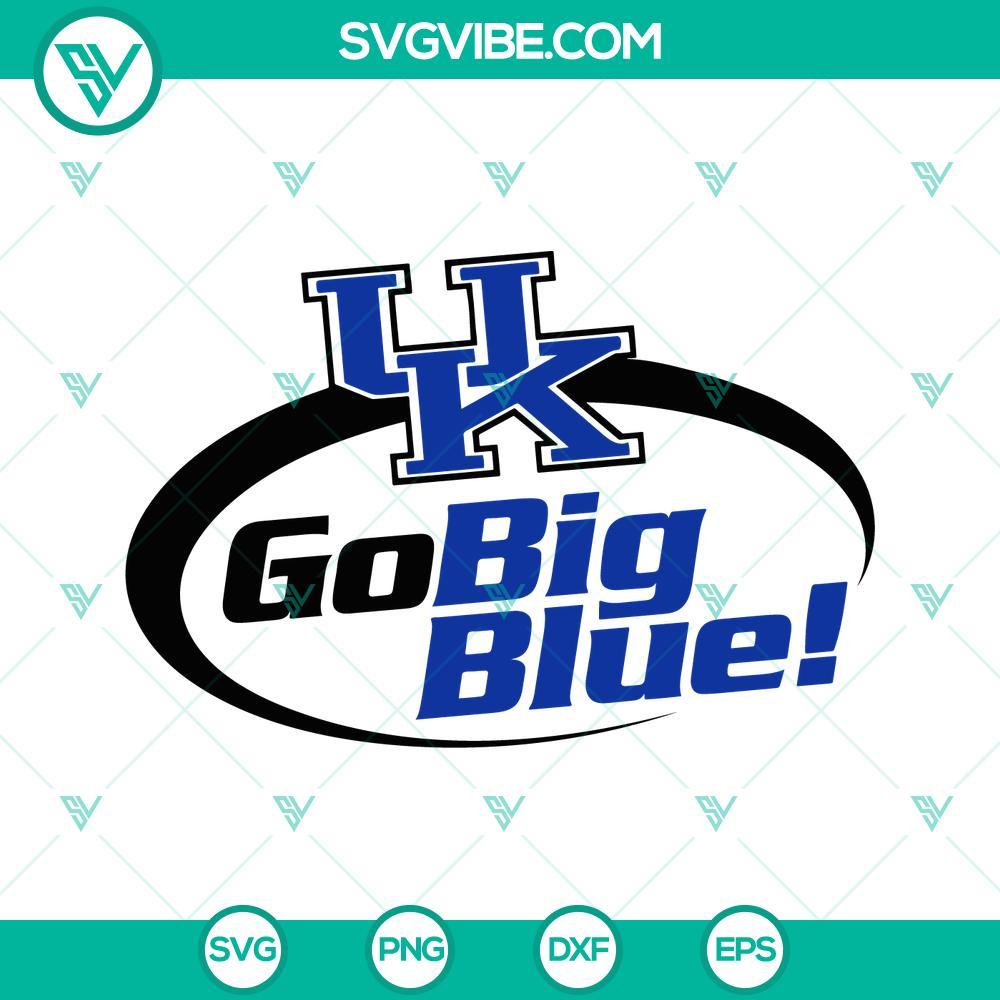 uk go big blue svg kentucky wildcats football svg png dxf eps 8 mockup