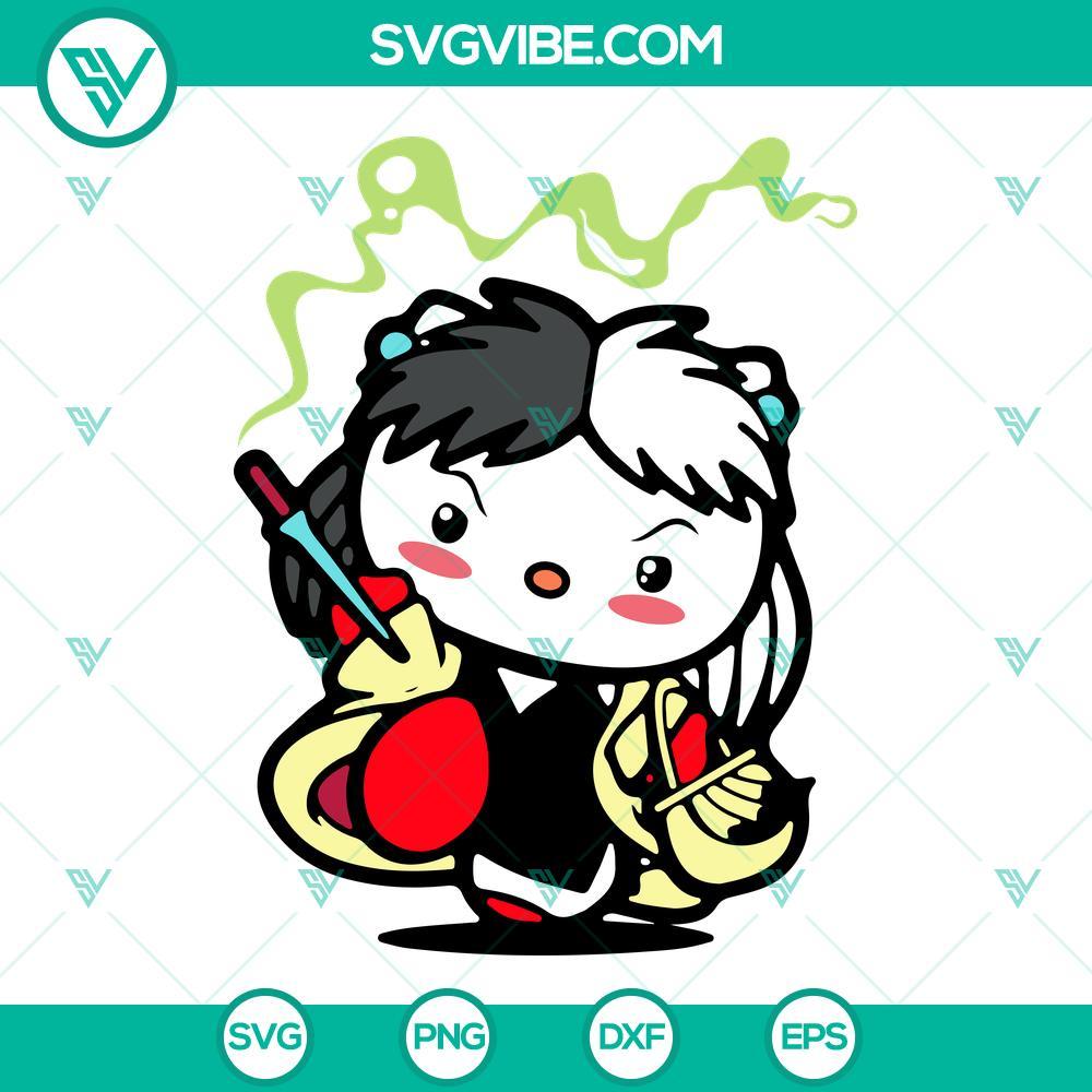 hello kitty cruella svg cruella de vil disney svg png dxf eps 8 mockup