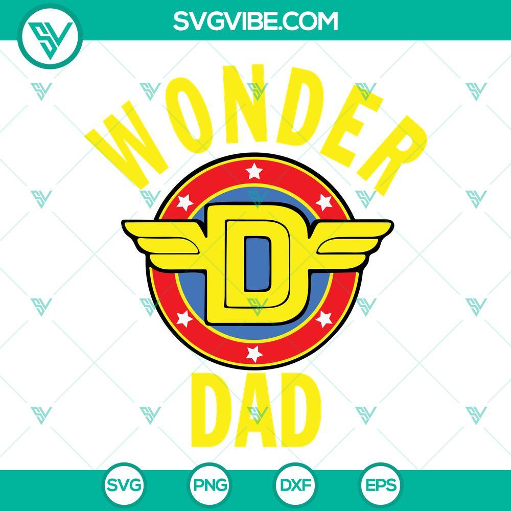 wonder dad svg wonder woman logo dad svg superhero dad svg fathers day svg png dxf eps cricut 5 mockup