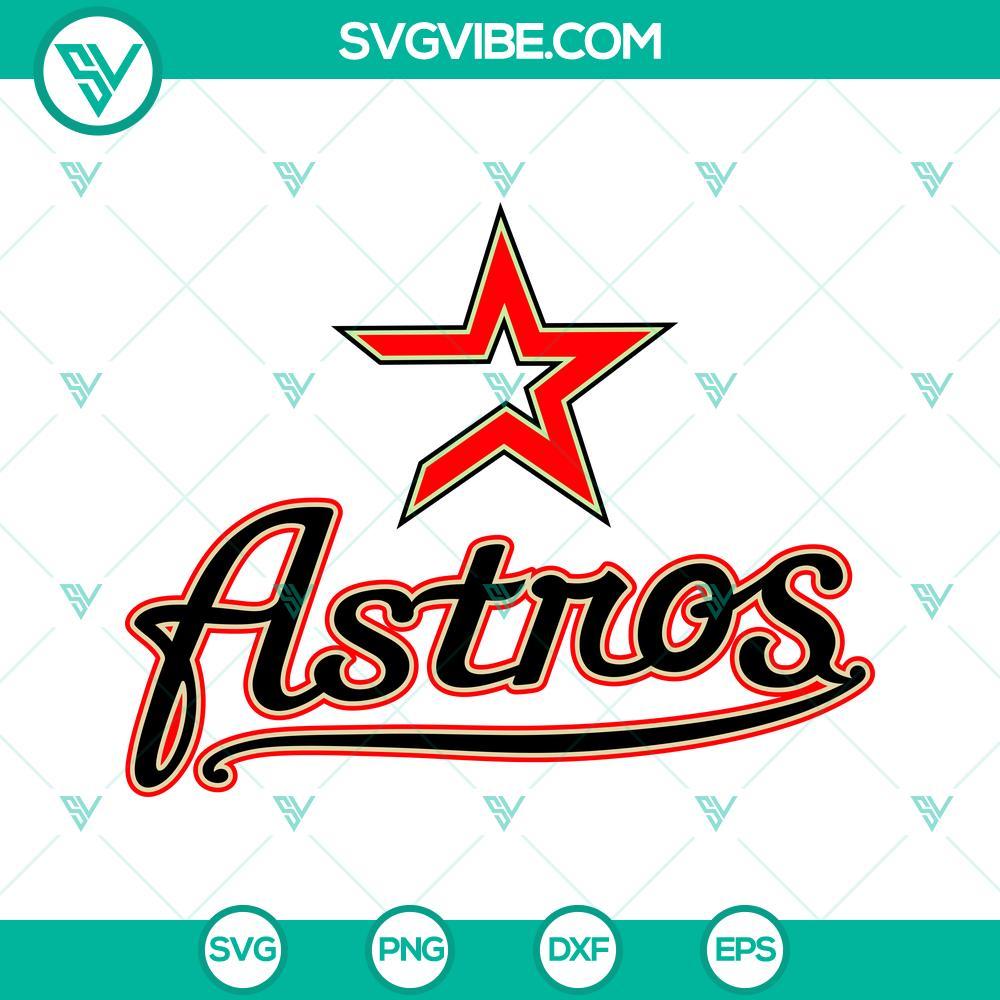 astros black and red logo svg houston astros svg baseball team svg png dxf eps cricut 2 mockup