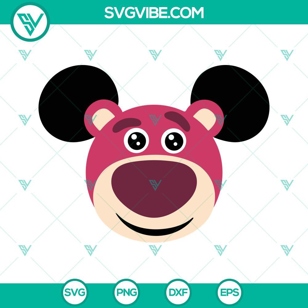 lotso mickey ears svg disney mouse toy story svg png dxf eps cricut 7 mockup