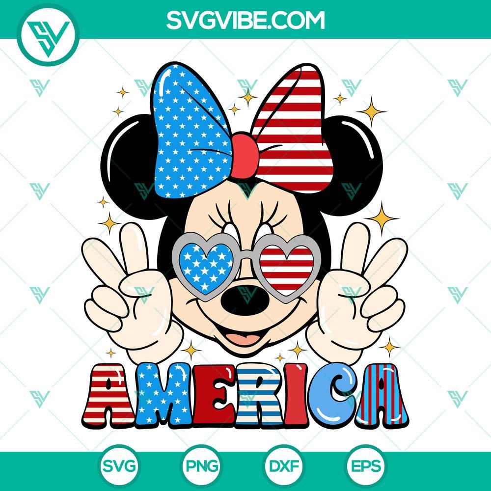 minnie mouse america svg disney minnie 4th of july svg 9 mockup