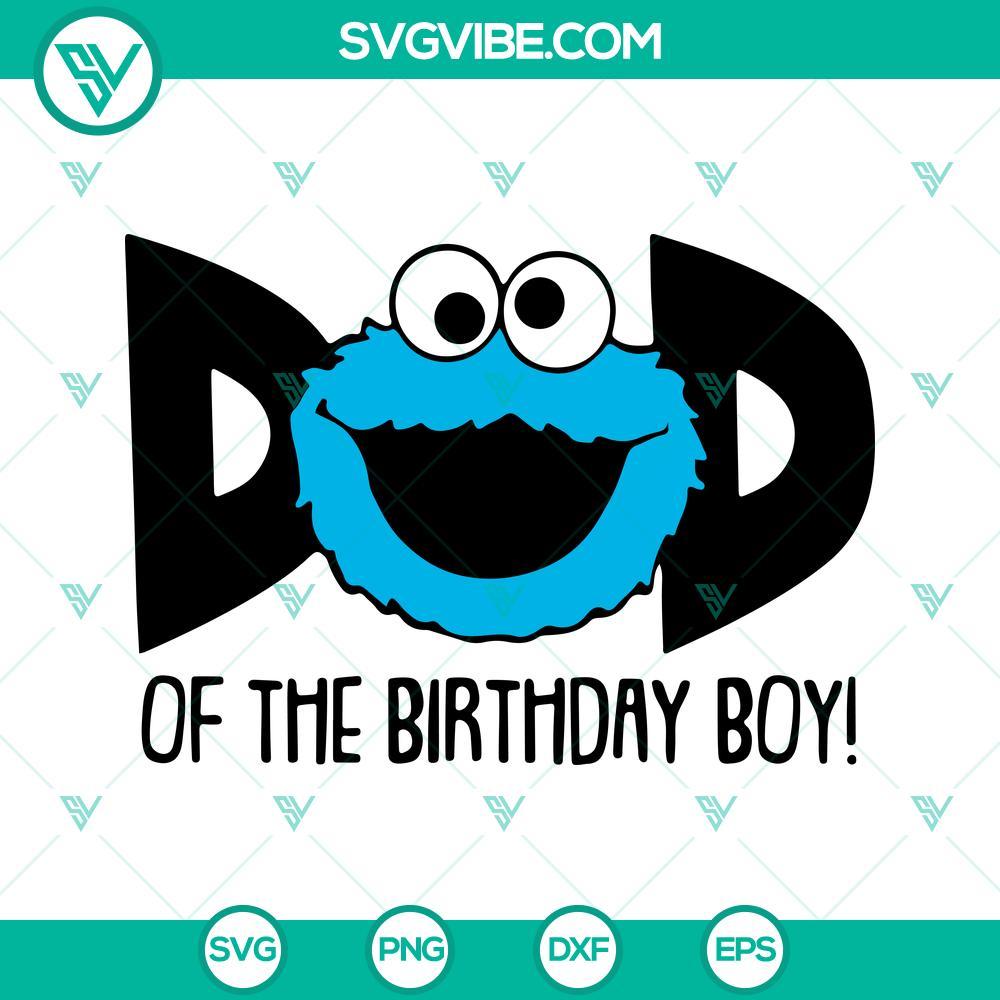 cookie monster birthday svg bundle one birthday svg sesame street party svg png dxf eps cut files 10 mockup