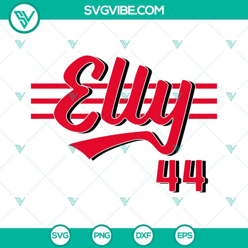 elly 44 svg elly de la cruz svg cincinnati reds svg png dxf eps cut files 7 mockup