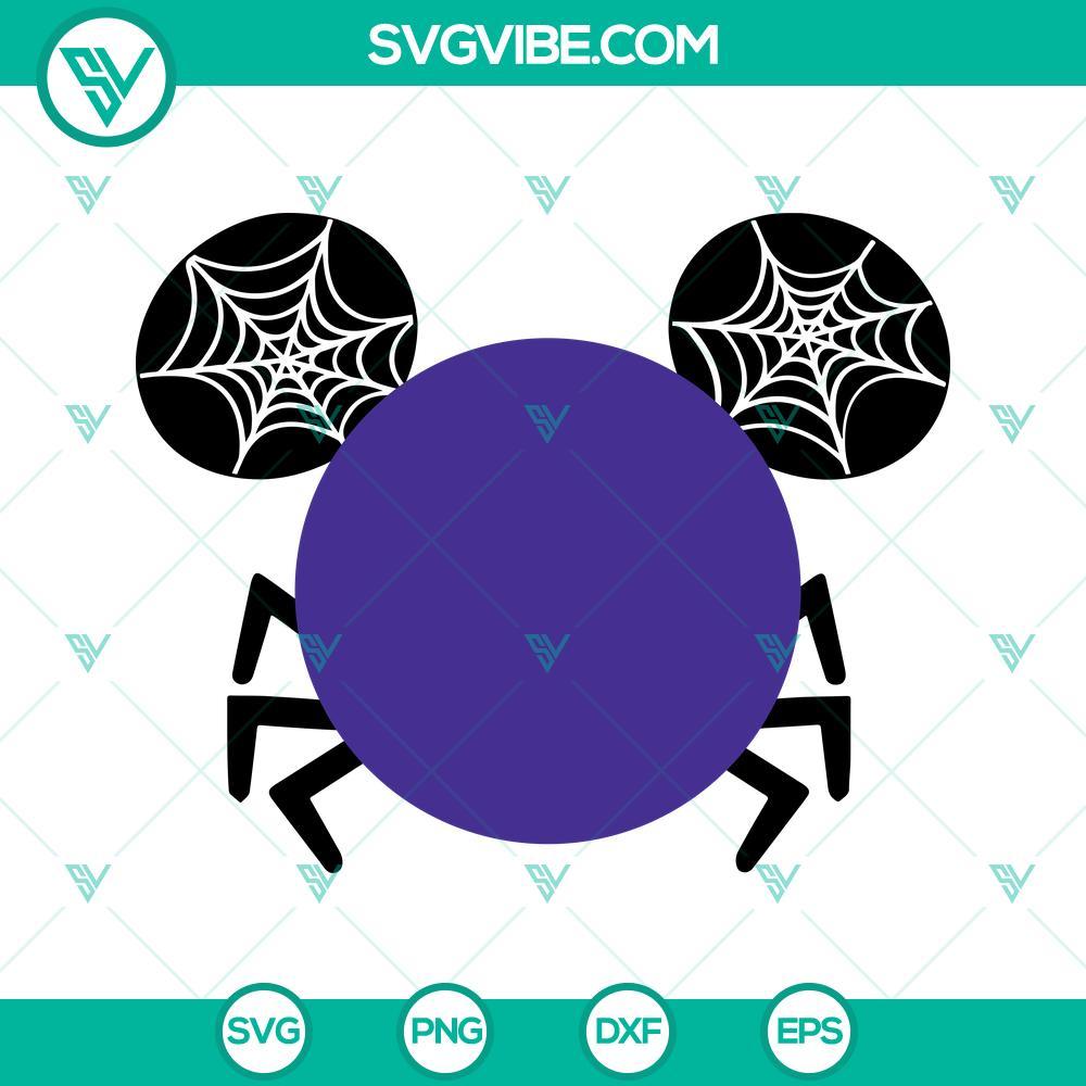 mickey spider halloween svg mouse spider web halloween svg 6 mockup