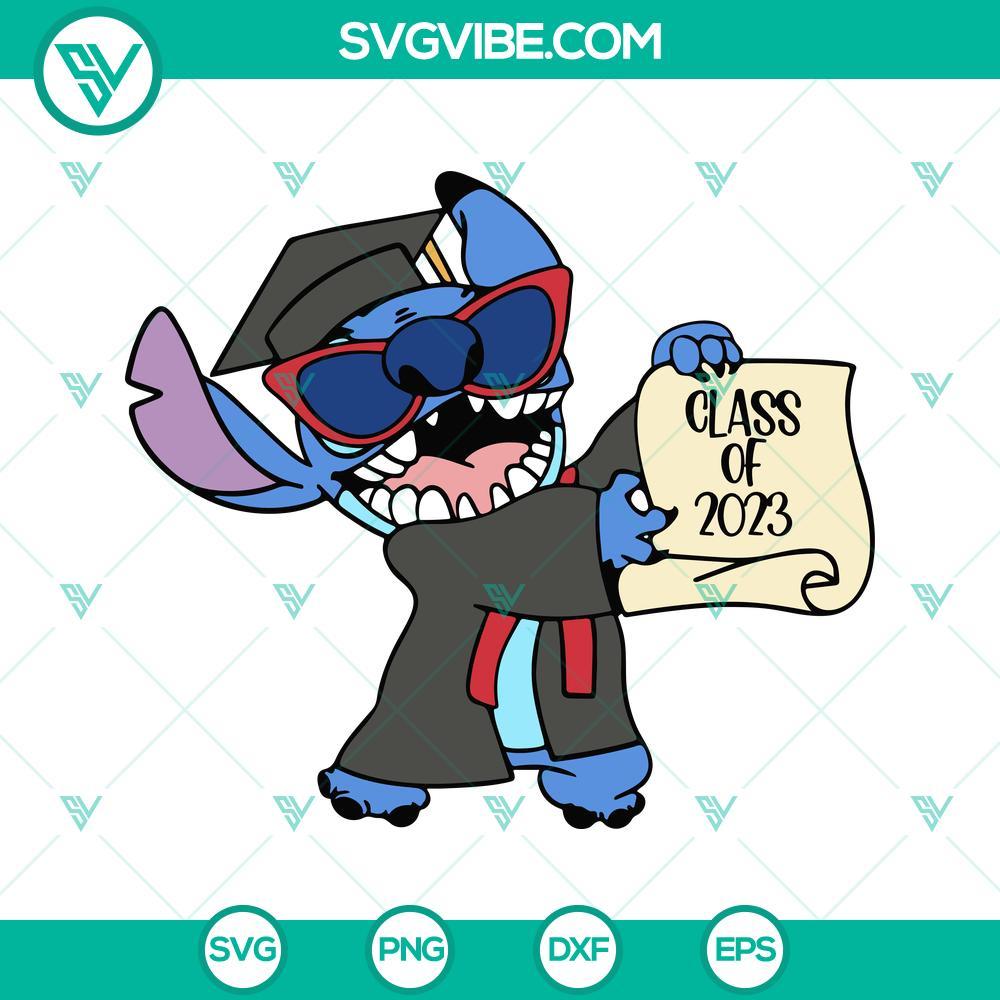 stitch class of 2023 svg stitch senior 2023 svg disney stitch graduation svg 2 mockup