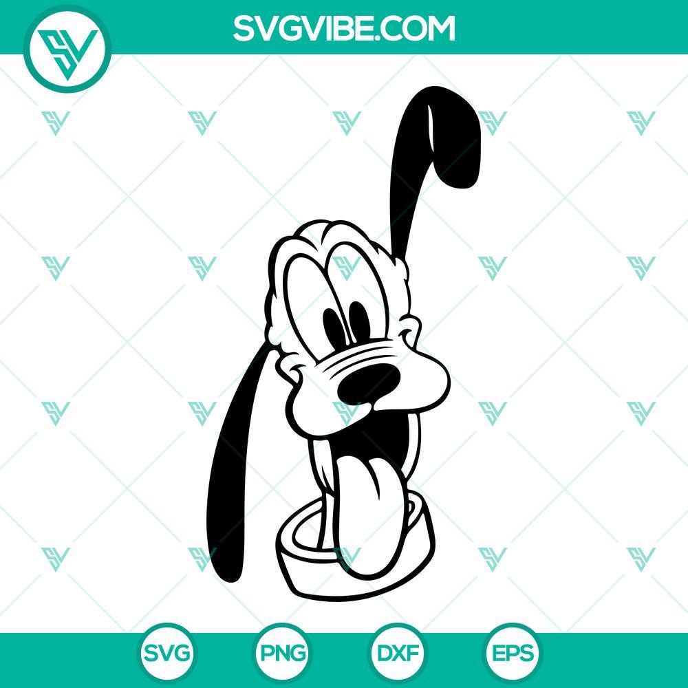 pluto dog svg disney dog svg png dxf eps cricut 5 mockup