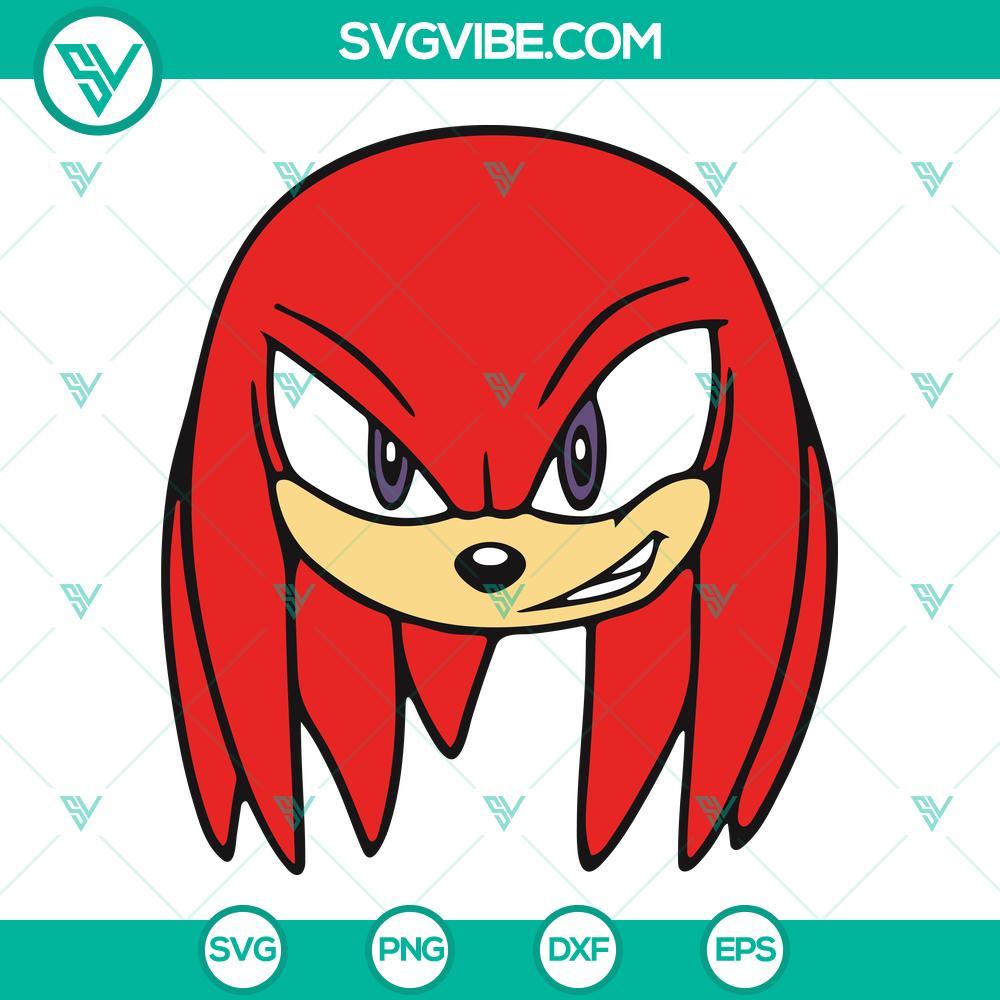 sonic the hedgehog face svg bundle amy rose svg tails svg knuckles svg 1 mockup