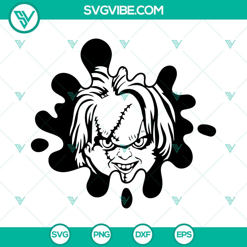 child s play chucky blood effect svg png dxf eps cricut 7 mockup