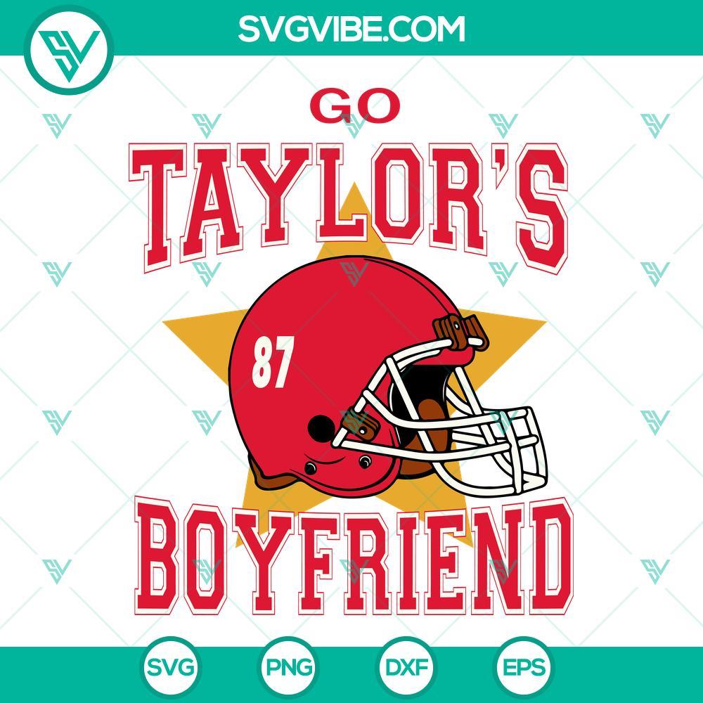 go taylors boyfriend svg taylor swift x travis kelce svg png files 5 mockup