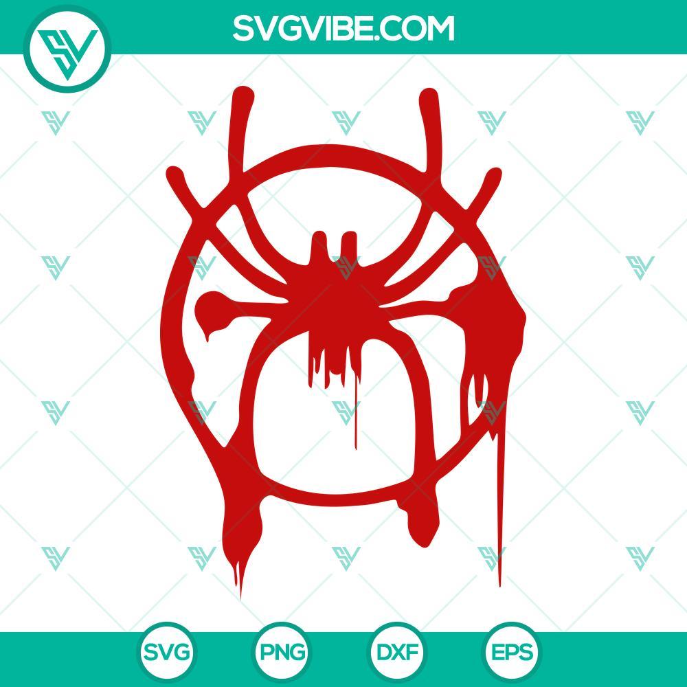 miles morales spider spray paint logo svg marvel spider man svg png dxf eps cricut 7 mockup