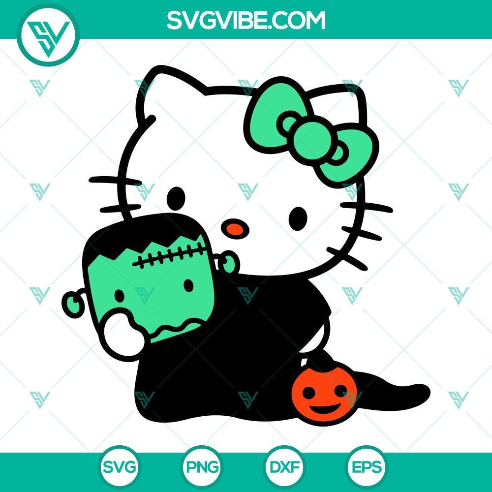 hello kitty halloween svg png dxf eps cricut 9 mockup