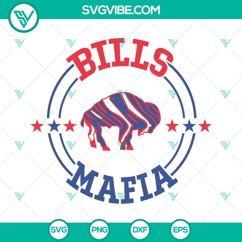 buffalo bills svg bills mafia svg png dxf eps cut files 9 mockup