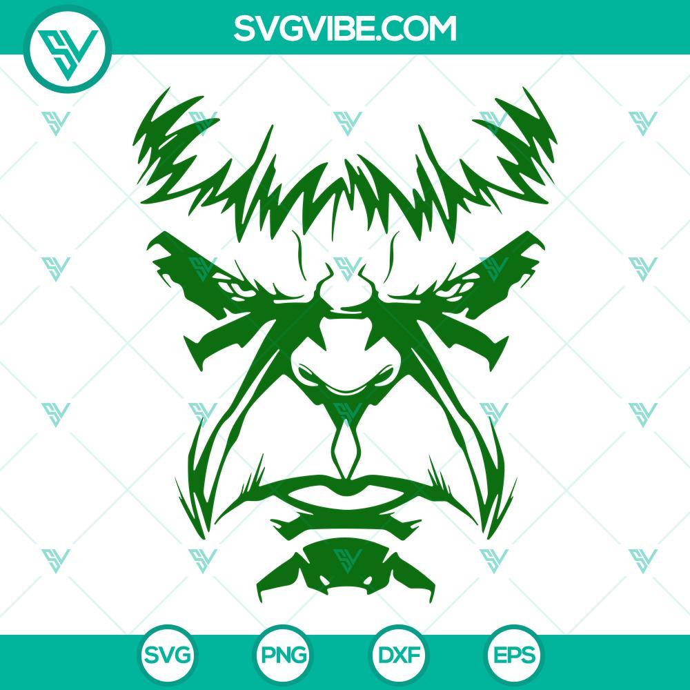 hulk face svg hulk svg cut files 8 mockup