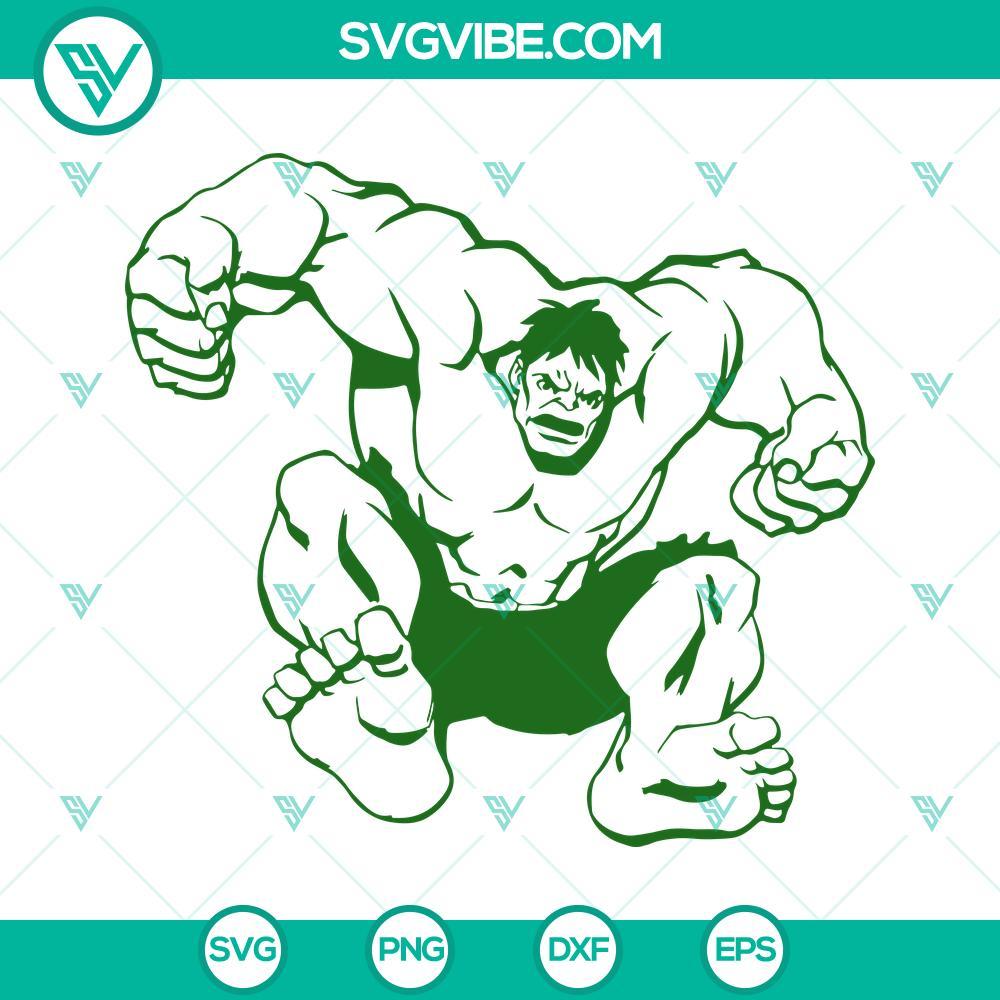 hulk svg png dxf eps files 5 mockup