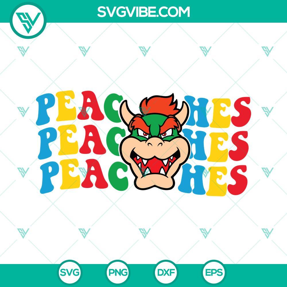 bowser peaches svg the super mario bros movie svg png dxf eps cricut 1 mockup