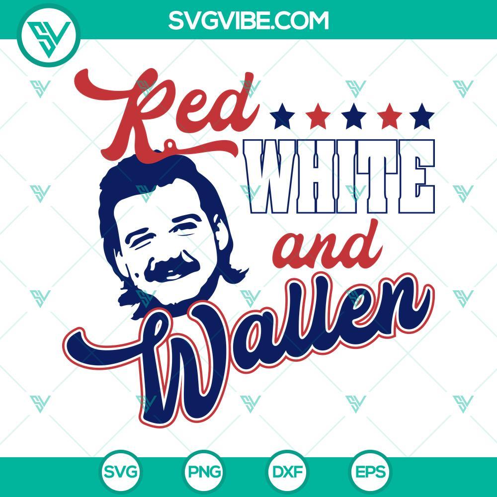 morgan wallen 4th of july svg red white and wallen svg july 4th svg 8 mockup