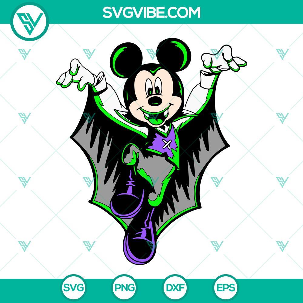 mickey mouse vampire svg count mickula svg disneyland halloween svg png dxf eps files 10 mockup