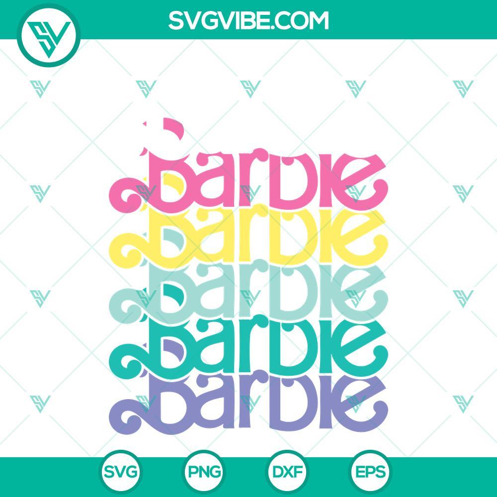 barbie svg barbie girl svg barbie doll svg png dxf eps cricut 4 mockup