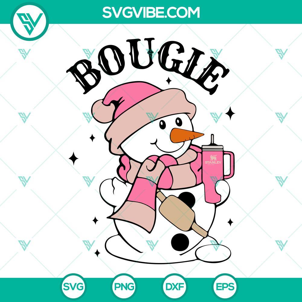 bougie snowman stanley svg christmas snowman stanley tumbler inspired belt bag svg png files 8 mockup