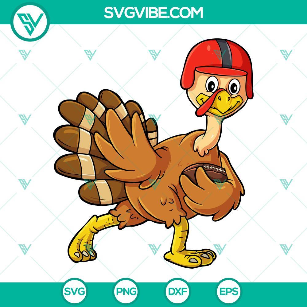 football turkey thanksgiving svg png dxf eps cricut 7 mockup