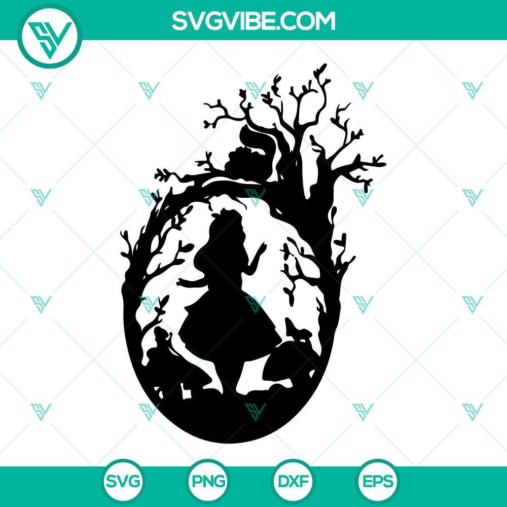 princess alice in forest svg alice in wonderland svg disney svg 7 mockup