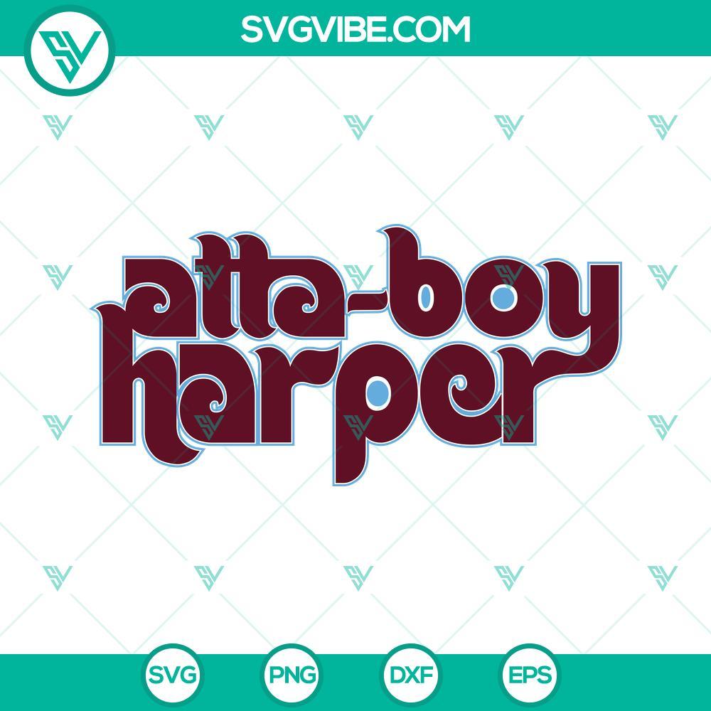 atta boy harper svg philadelphia phillies svg bryce harper svg 10 mockup