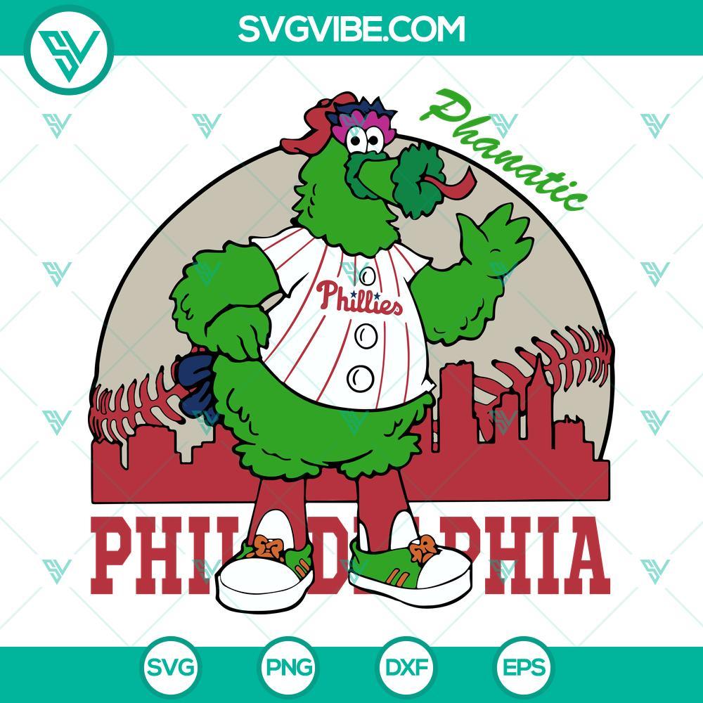 philadelphia phillies phanatic svg phillies baseball svg phillie phanatic svg 5 mockup