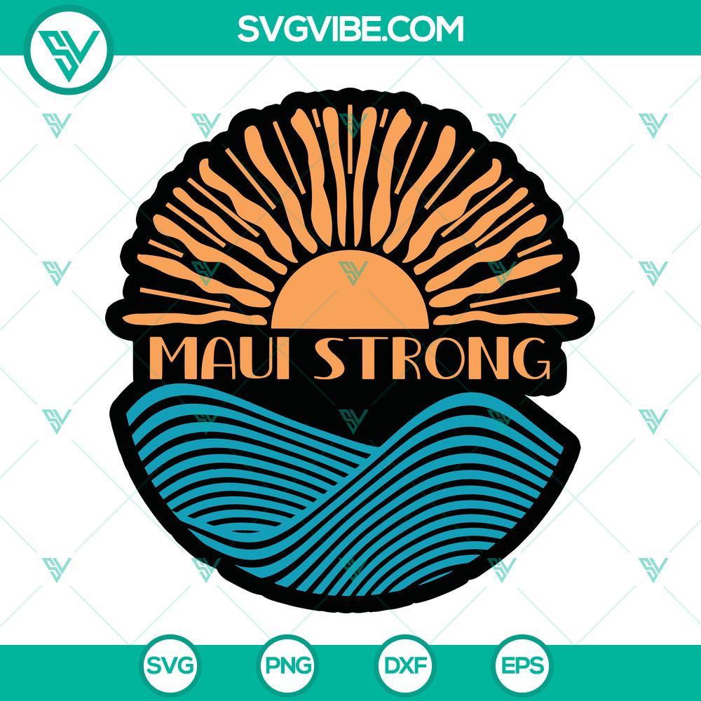 maui strong svg pray for maui svg maui hawaii svg 4 mockup