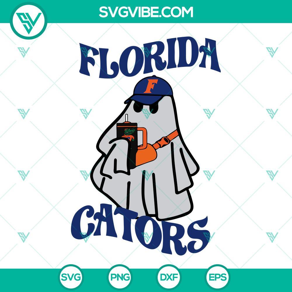 florida gators boo jee ghost halloween svg png dxf eps files 1 mockup