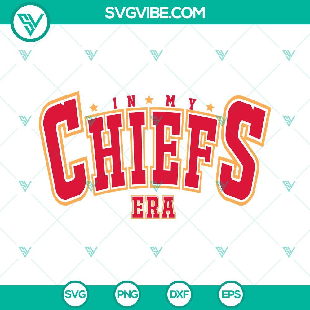 in my chief era svg kc chiefs taylor swift svg png dxf eps cut file 6 mockup