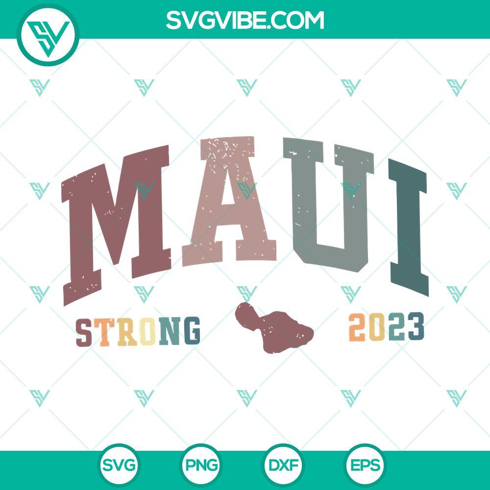 maui svg maui strong 2023 svg pray for maui svg 8 mockup