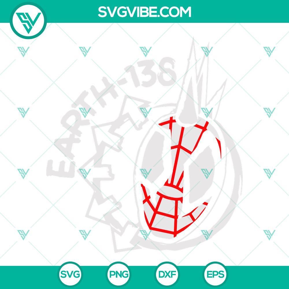 spider punk svg spider man earth 138 svg png dxf eps 10 mockup