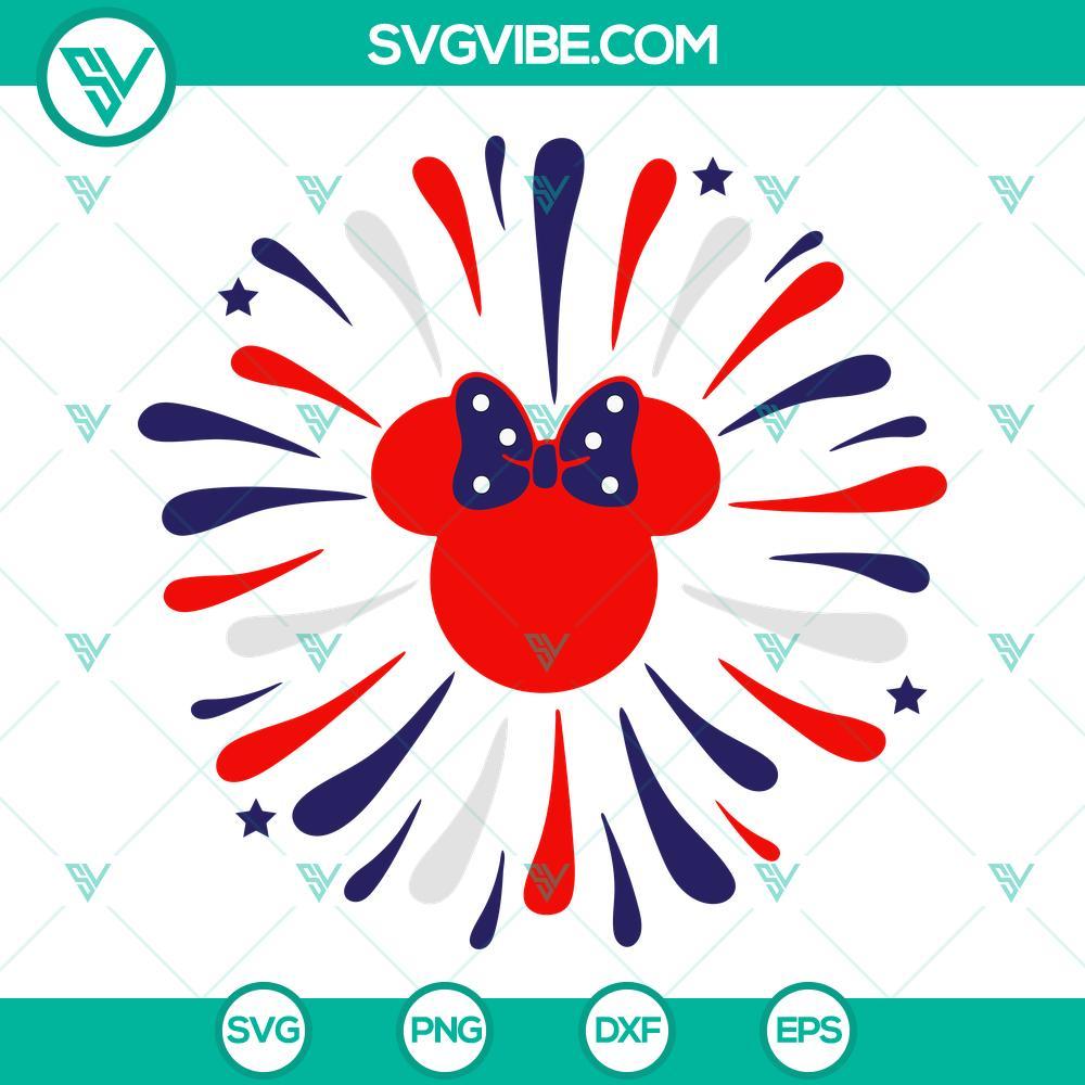 mickey minnie mouse head fireworks svg 4th of july disney svg magic kingdom svg disney fireworks svg 10 mockup